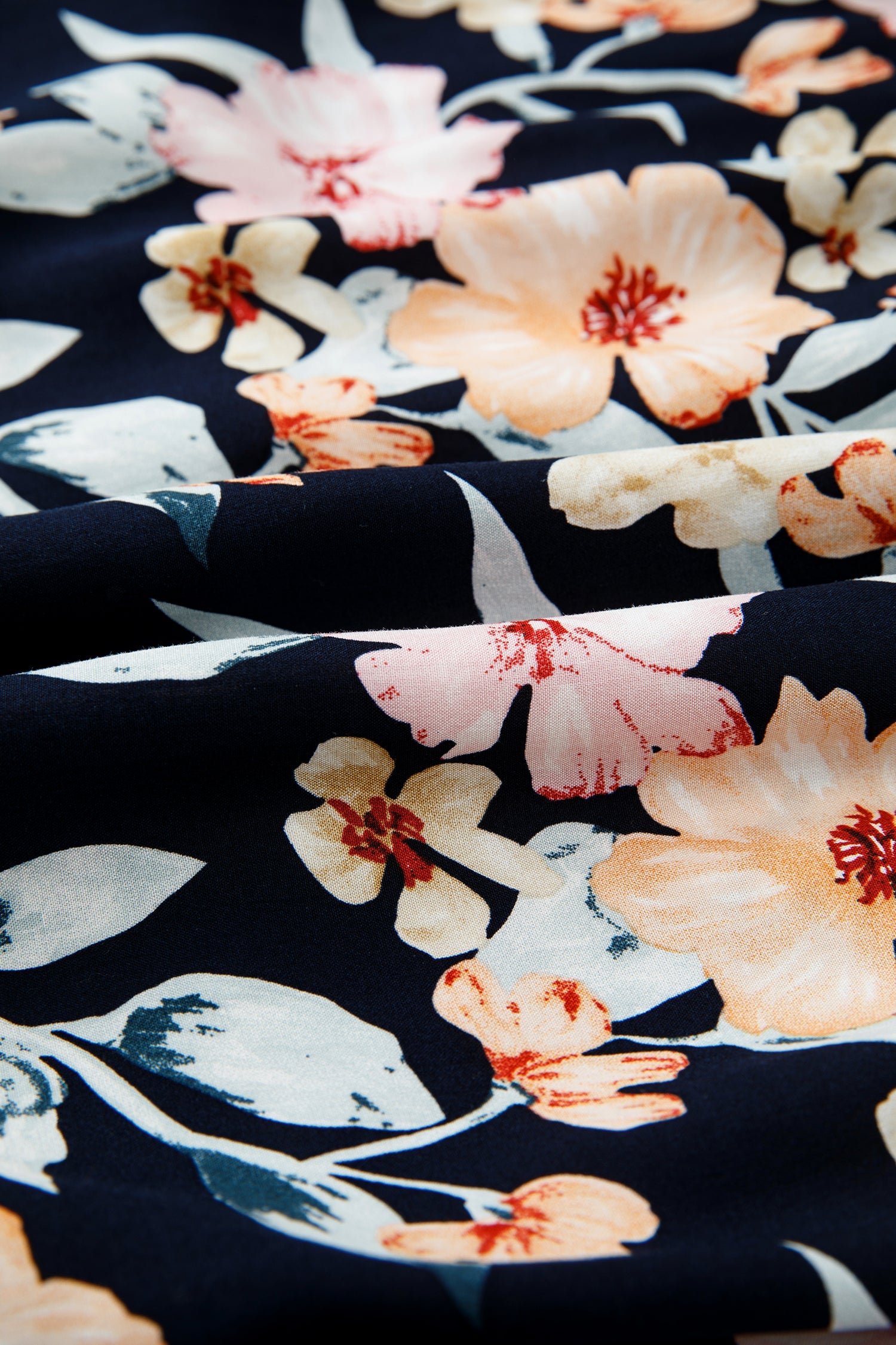 Floral Short Sleeve Smocked High Waist Maxi Dress
