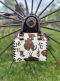 Open Range Western Speedy Genuine Leather Purse + Coin Purse