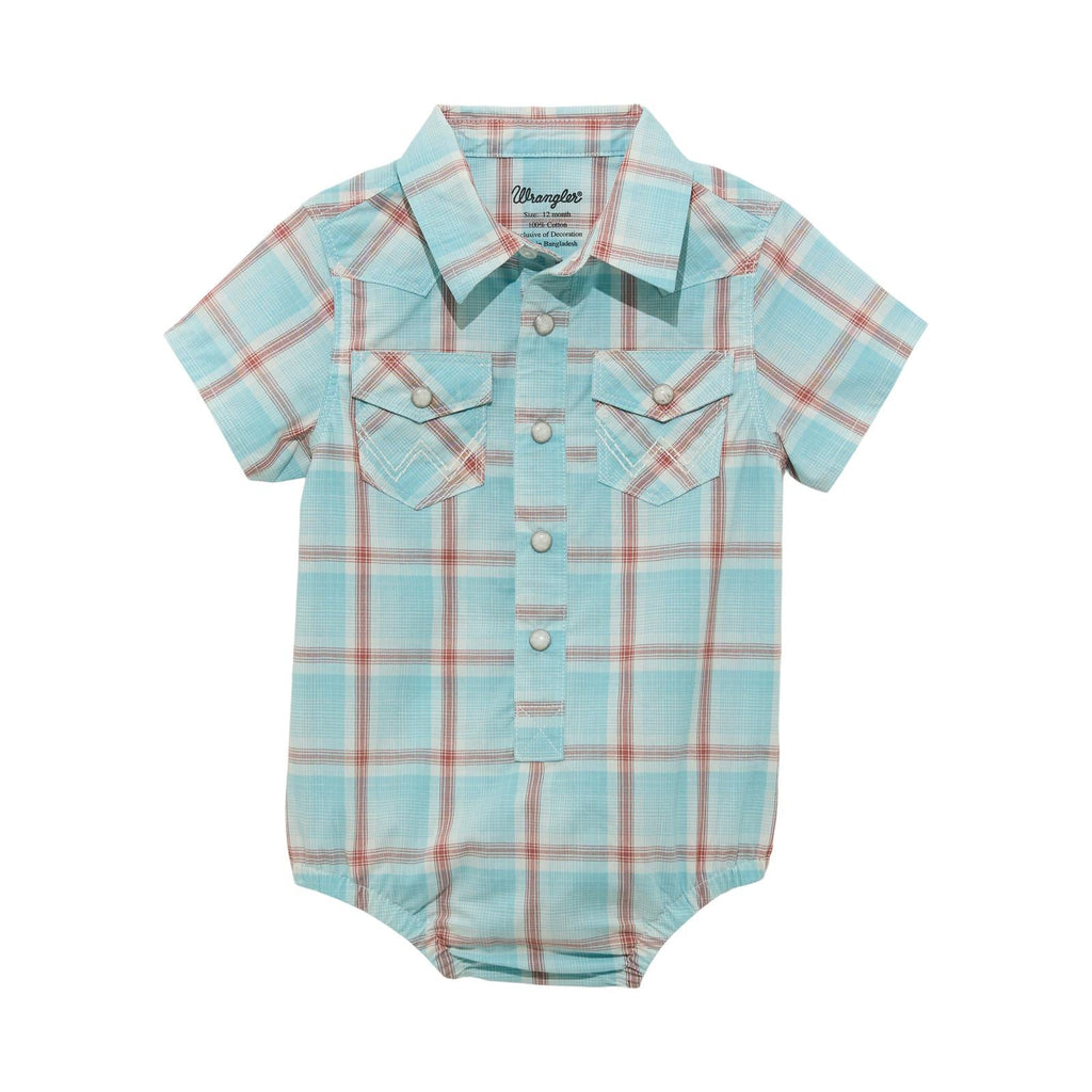 Plaid Bodysuit | Wrangler Infant
