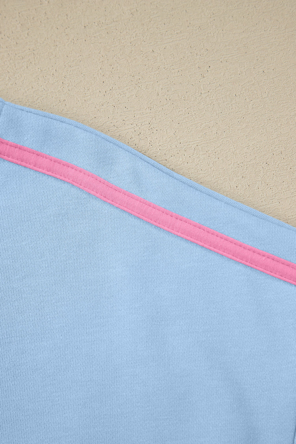 Colorblock Ribbed V-Neck & Skort Athleisure Set