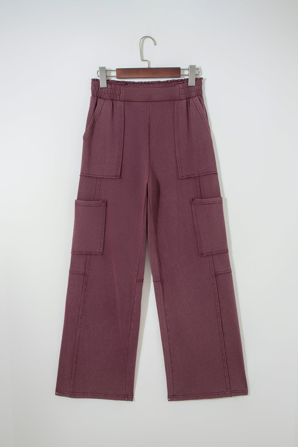 Mineral Wash Cargo Patch Pocket Utility Sweatpants