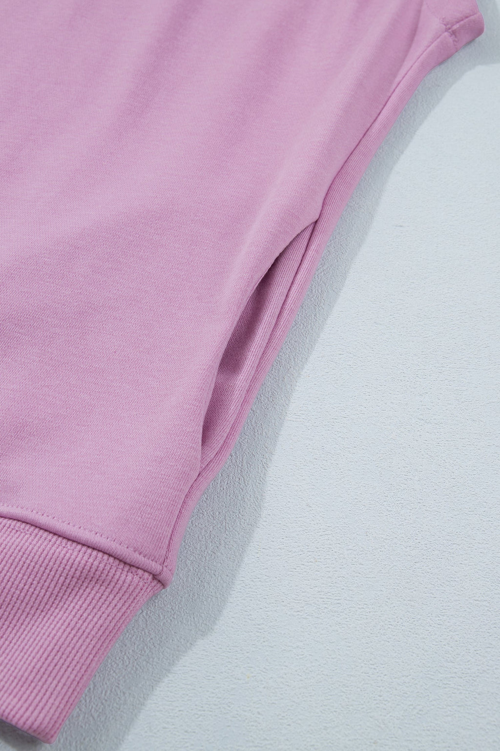 Solid Mock Neck Cap Sleeve Oversized Top