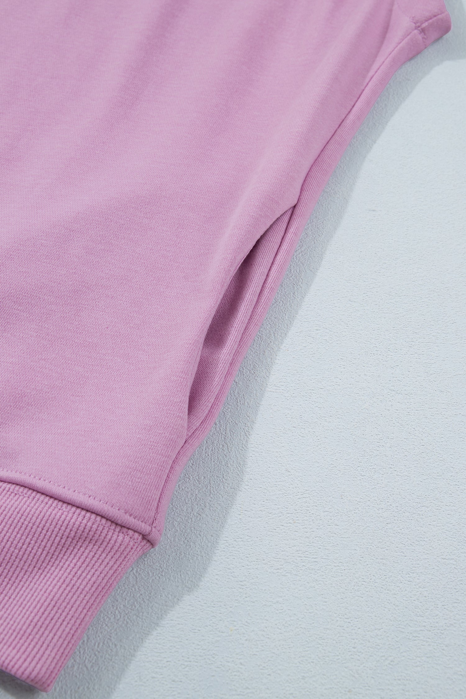Solid Mock Neck Cap Sleeve Oversized Top