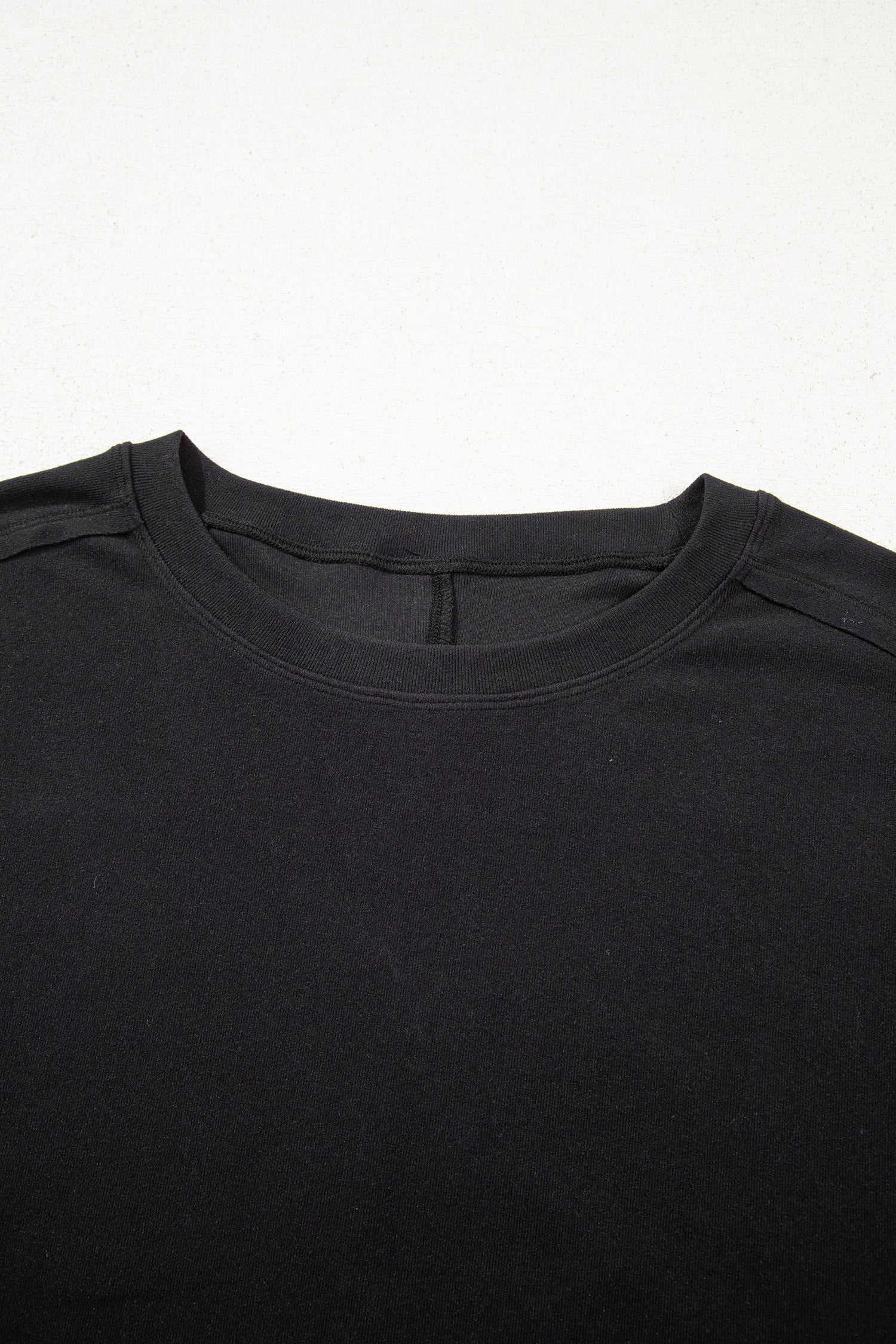 Bow Mesh Patchwork Long Sleeve Tee