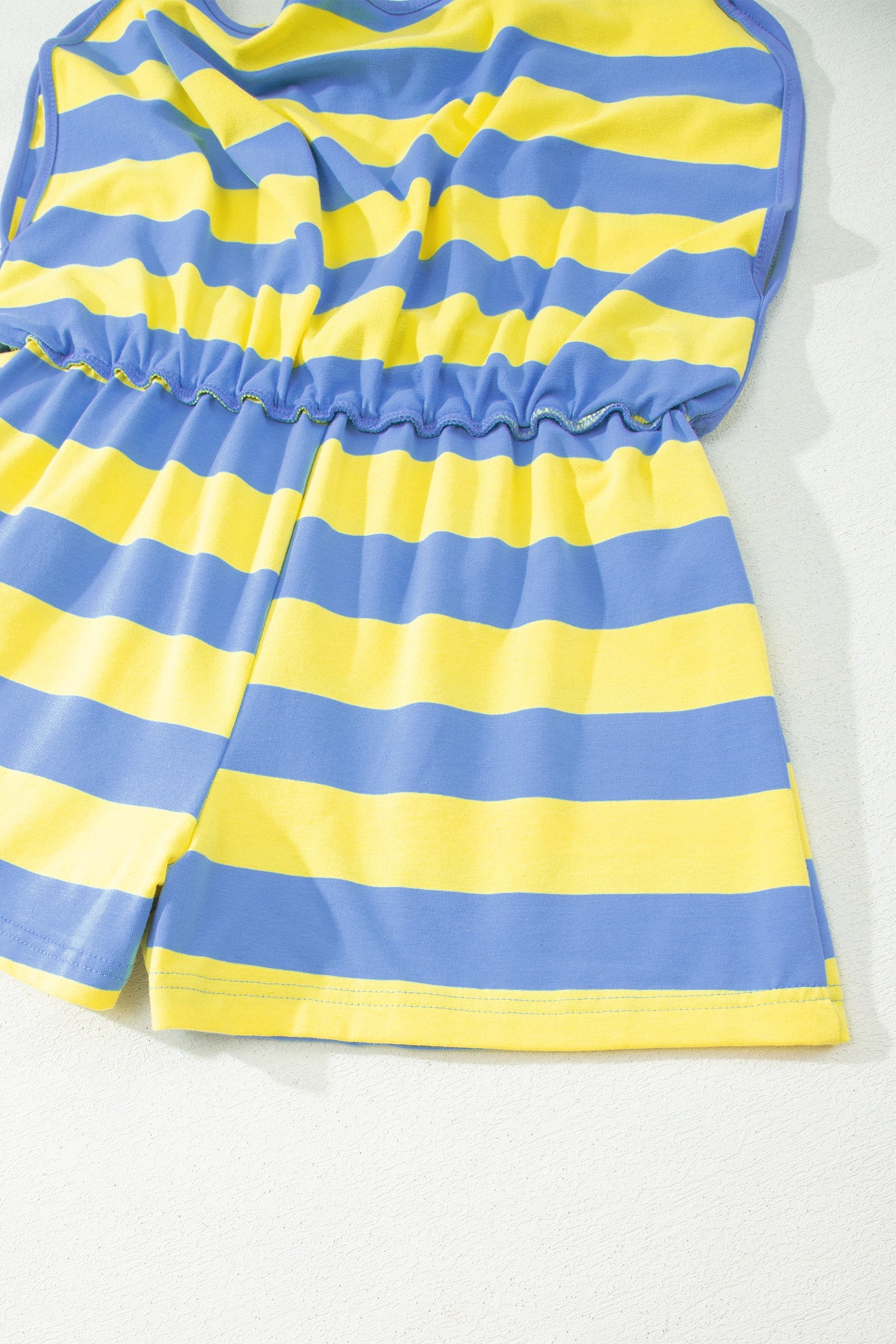 Stripe Dolman Tee & Drawstring Skort Set