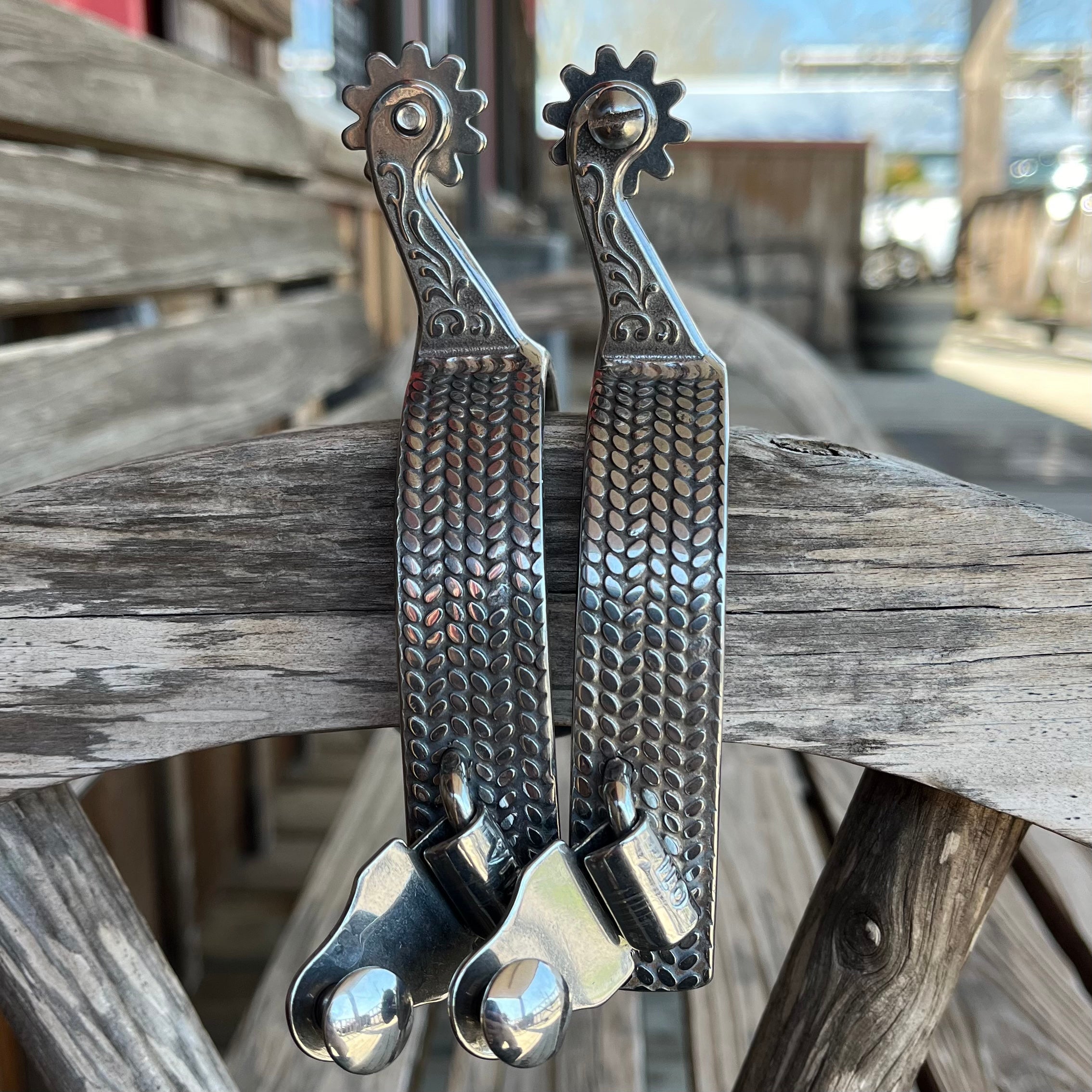 Stainless Rasp Spur