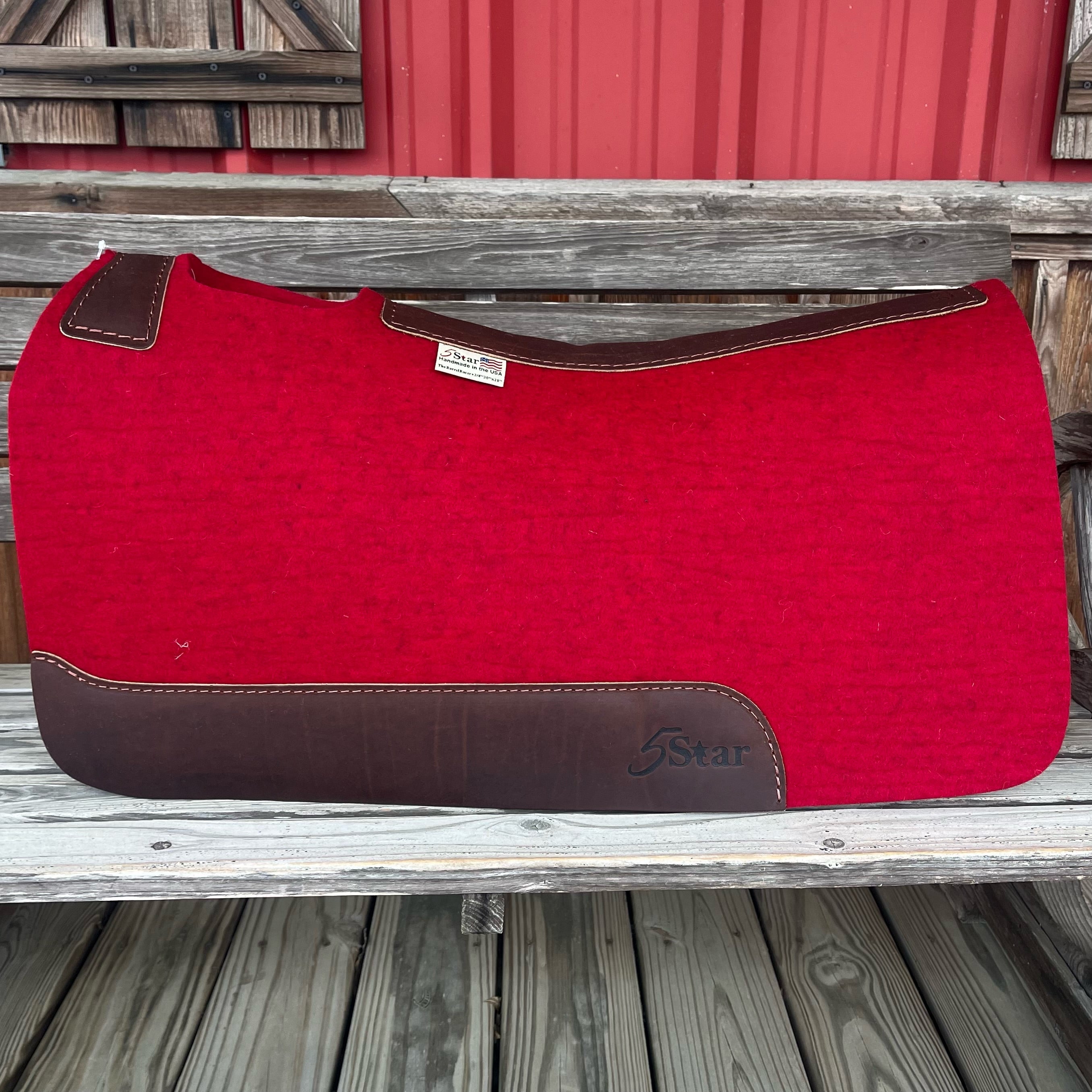 3/4" Dark Red 30x28