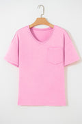 Solid Mineral Wash Short Sleeve T-Shirt