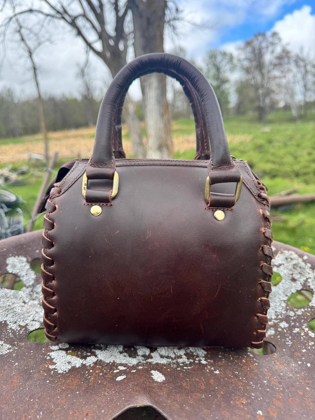 Open Range Western Speedy Genuine Leather Purse + Coin Purse