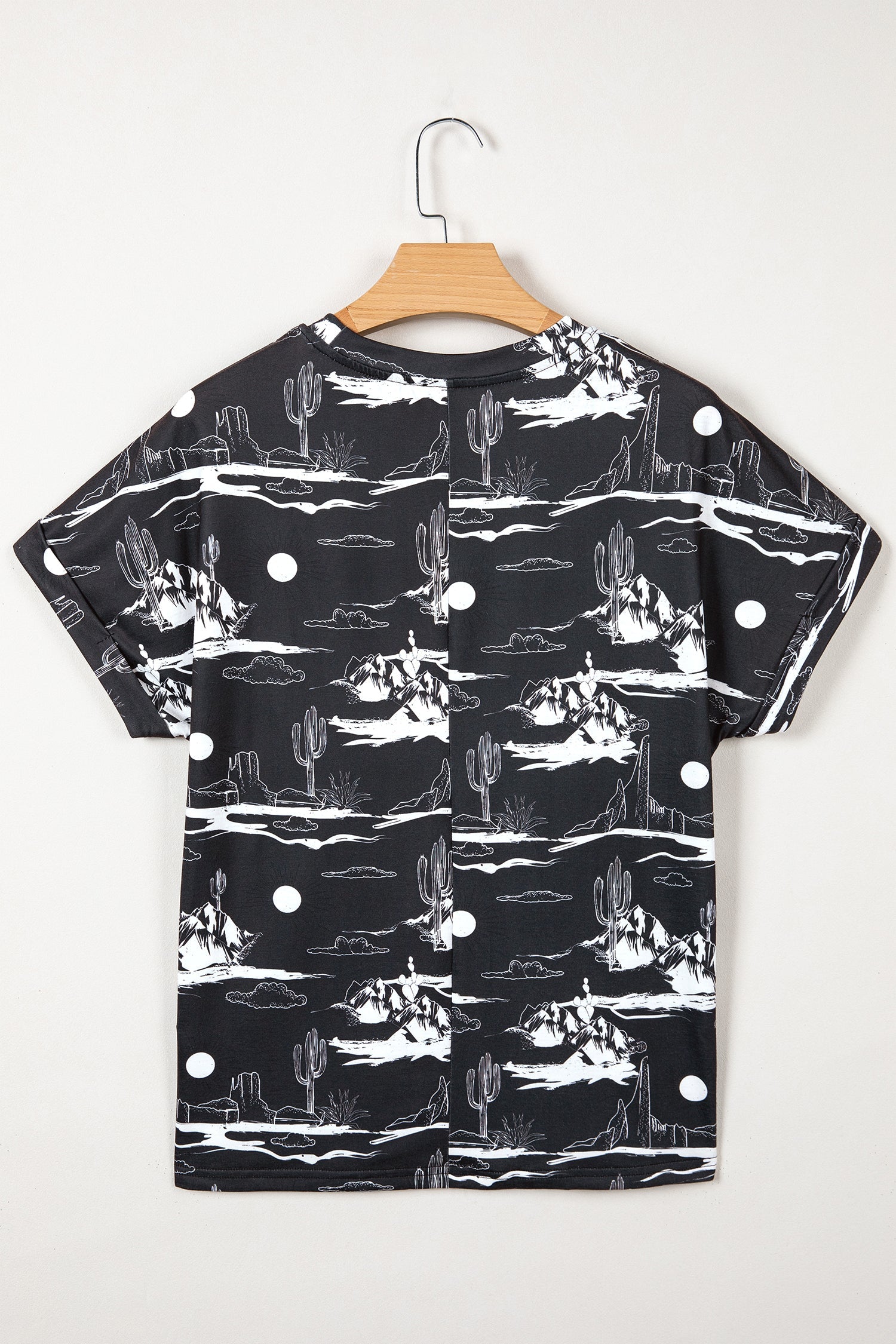 Western Desert Short Sleeve Knit Top