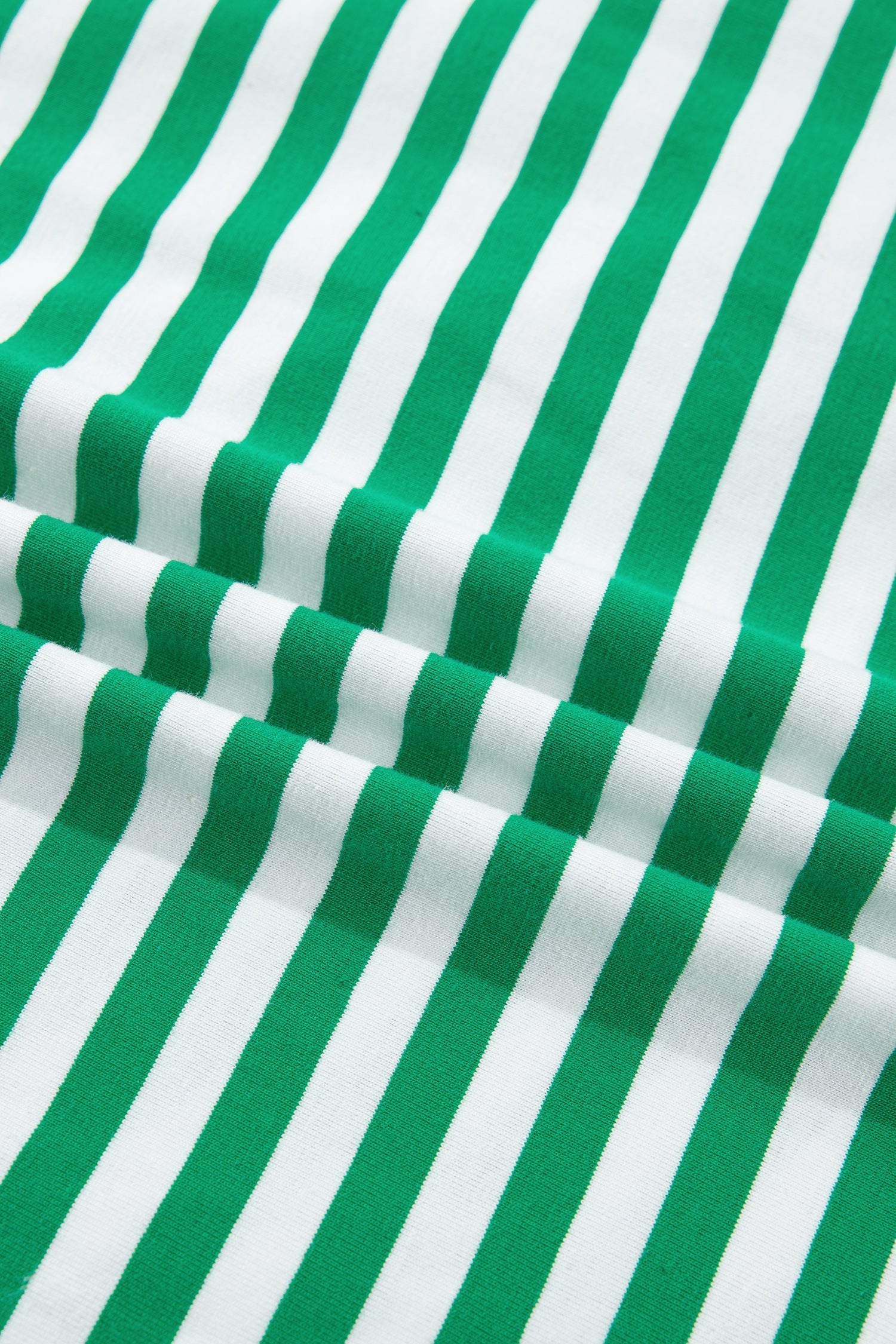 Stripe Contrast Trim Tie Waist Mini Dress