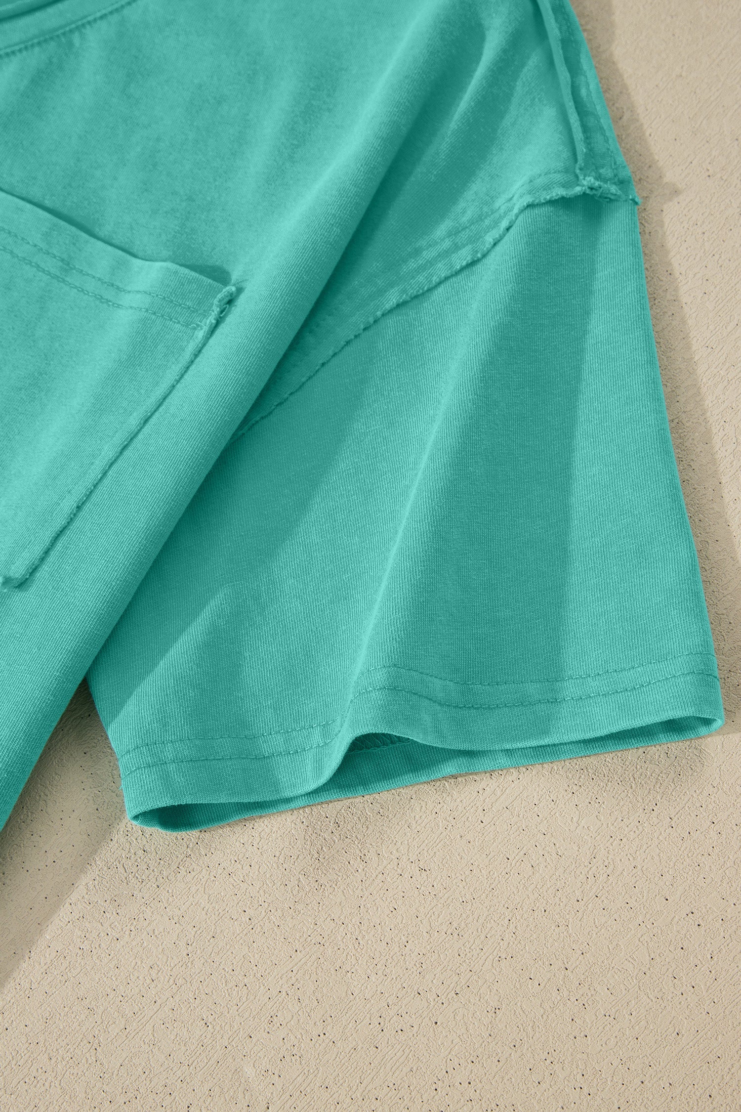 Solid Mineral Wash Short Sleeve T-Shirt