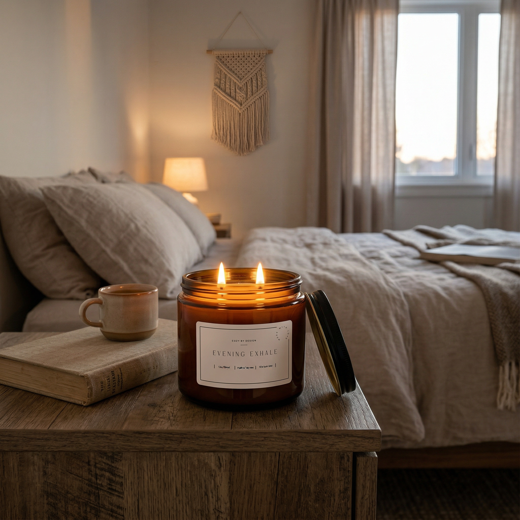 Evening Exhale - 12oz Lavender and Ylang Aromatherapy Candle