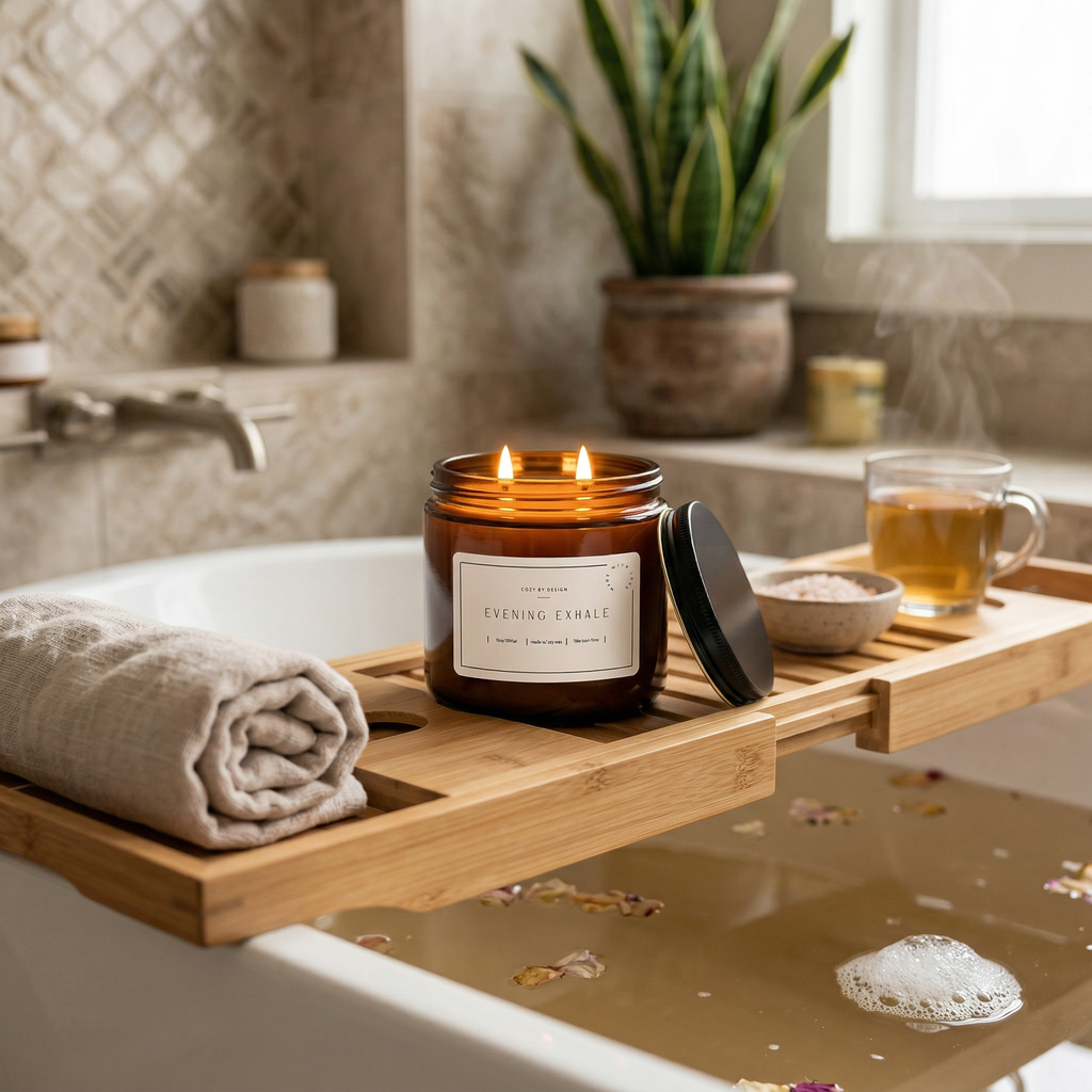 Evening Exhale - 12oz Lavender and Ylang Aromatherapy Candle