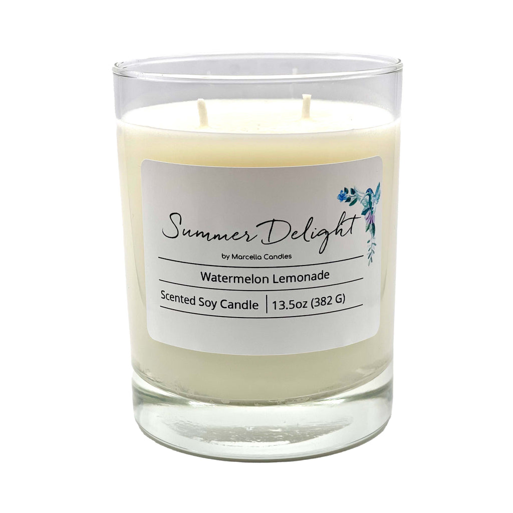 Summer Delight Watermelon Lemonade 13.5oz Soy Candle